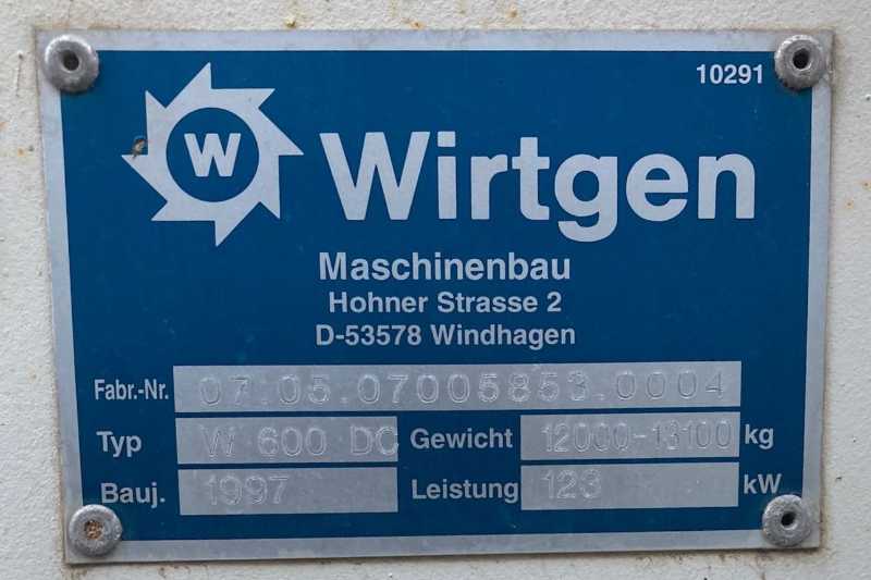 OmecoHub - Immagine WIRTGEN W600DC